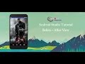 Android Studio Tutorial - Before After View