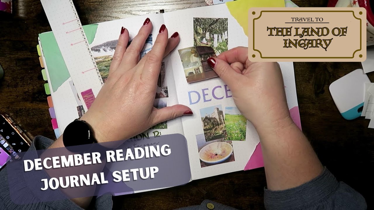 December Reading Journal Setup Youtube