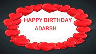 Adarsh Birthday Postcards  - Happy Birthday ADARSH