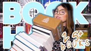 BIG book haul | fantasy books, special editions, owlcrate jr. unboxing and more ⚡️ 📚