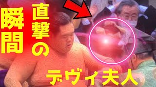 【放送事故】大相撲 デヴィ夫人に座布団が直撃した瞬間！ 衝撃 ハプニング 動画 大関貴景勝 平幕錦木 見逃し