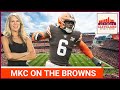 Mary Kay Cabot says she doubts Jeremiah Owusu-Koramoah plays again this season for the Browns