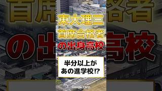 【歴代】東大理三首席合格者の出身高校一覧！