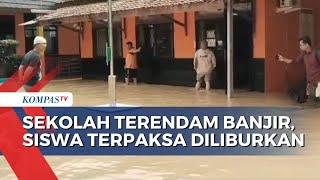 Sekolah di Cilegon Terendam Banjir, Siswa Terpaksa Diliburkan