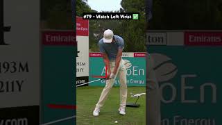 Left Wrist Movement And Lag (Golf Swing Slow Motion Iron)