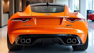 Unleashing the Beast: 2025 Jaguar F-Type R Supercharged V8 in Firesand Orange!