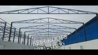 Roofing contractors,warehouse roof ,Factory shed, industrial shed contractors in chennai 9941251500