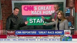 CNN reporters race from New York to D.C.