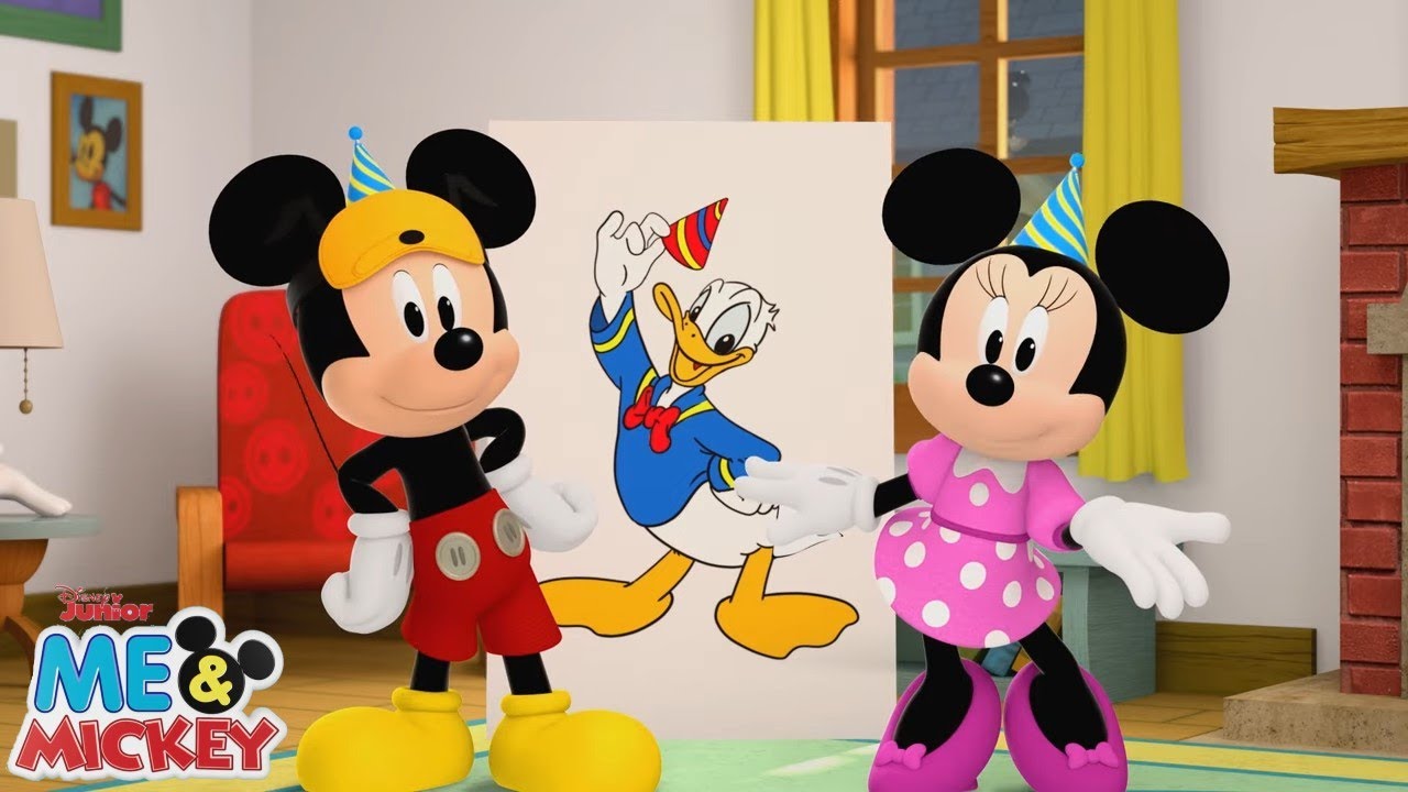 Me Mickey Vlog 75 Mickey And Minnie Mouse Play Birthday Party Games