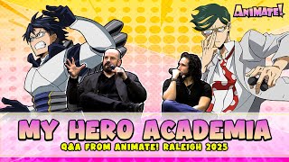 My Hero Academia Q\u0026A | Animate! Raleigh 2025