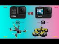 GoPro 8 VS 9 For Cinematic FPV (4K)