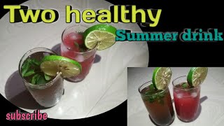 Two healthy summer drink recipe//watermelon drink//garcinia pedunculata drink//tarishma's kitchen