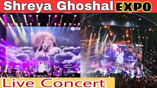 Shreya Ghoshal Live video🥰 Shreya Ghoshal live Dubai expo🔥 Shreya Ghoshal Live Singing#shreyaghoshal