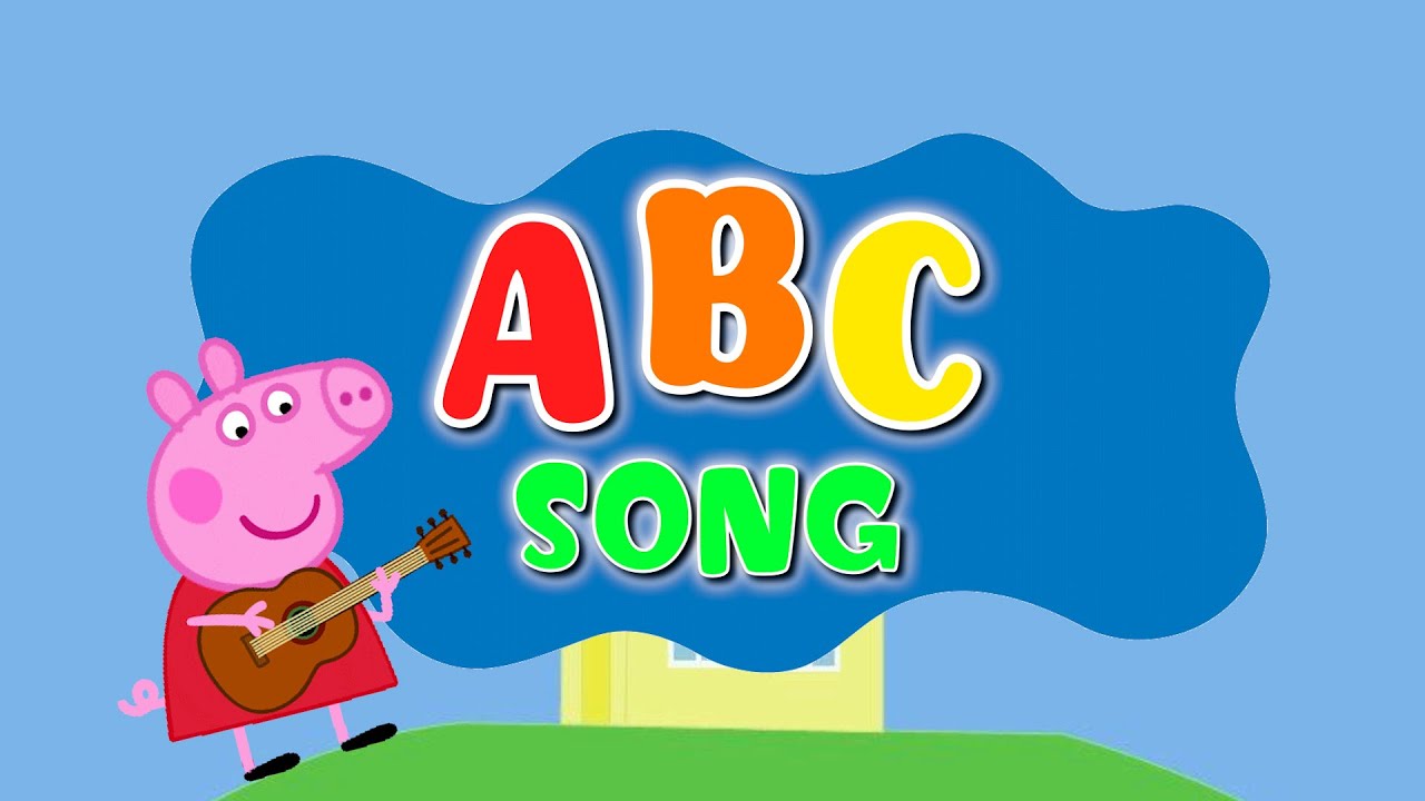 Peppa Pig Abc Song Youtube