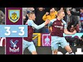 EXPLOSIVE CORNET VOLLEY | Burnley v Crystal Palace | Premier League