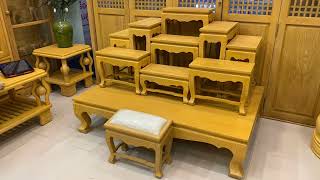 รีวิว โต๊ะหมู่บูชา หมู่9 หน้า9 ไม้สักทอง @watwat_wpfurniture