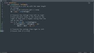 Leetcode 135. Candy in Python | Python Leetcode | Python Coding Tutorial | Python Coding ASMR