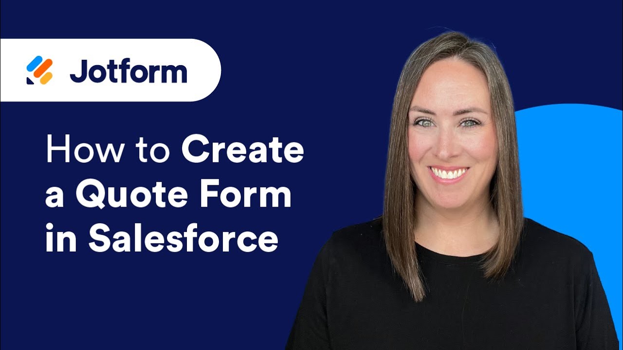 How To Create A Quote Form In Salesforce - YouTube