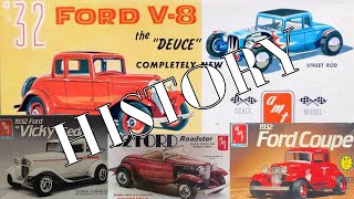 History of the 1/25 Scale 1932 Ford By AMT