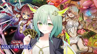 【 遊戯王マスターデュエル 】蟲惑魔デッキでランクマ🐲🎮決闘、スタンバイッ‼【 新人Vtuber / 緑李しゃお 】