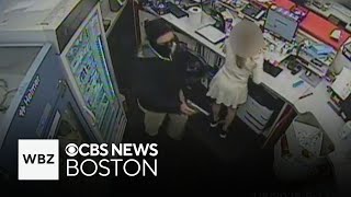 Surveillance video shows armed robbery of Danvers CVS Pharmacy