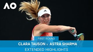 Clara Tauson v Astra Sharma Extended Highlights (1R) | Australian Open 2022