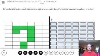 NMPP Matematika 21-26 užduotys Standartizuoti 8 klasė