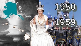 Hechos históricos y curiosos: Década 1950-1959