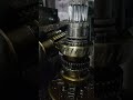 Worm gear cutting #cncmachine #hobbingmachine #automobile #machine #mechanical #gearsystem #cnc