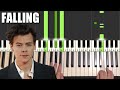 Harry Styles - Falling (Piano Tutorial Lesson)