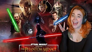 Little Anakin has a vice grip on my heart 😭 | STAR WARS: THE PHANTOM MENACE Reaction | Pt 1