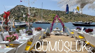 🎥 Bodrum Gümüşlük 4K Walking tour 🇹🇷