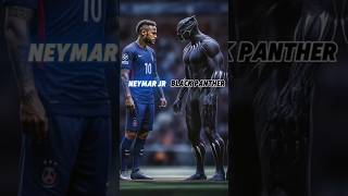 Neymar jr Fusion with Black Panther Dream Fusion #ai #fotball #neymar #blackpanther #hybrid #fusion