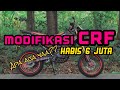 Modifikasi Supermoto CRF 150L.  Full Variasian.