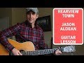 Rearview Town - Jason Aldean - Guitar Lesson | Tutorial