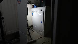 Indesit IDC8T3B Condenser Tumble Dryer Cooldown #hotpoint #indesit