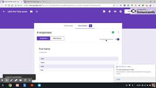 Tracking Student Data on Google Forms