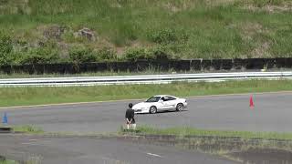 230729キョウセイMIジムカーナ練習会 0948 MR2白