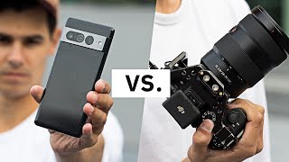 Pixel 7 Pro vs. $5000 Camera!