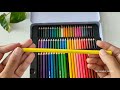 brustro coloured pencils vs brustro watercolour pencils quick comparison u0026 first impression