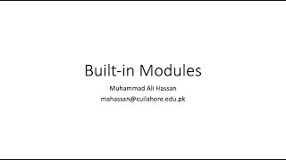 10. Built-in Modules | Node.js Tutorial for Beginners