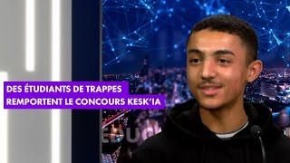 Des étudiants de Trappes remportent le concours Kesk'IA