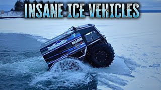 8 INSANE Ice Fishing Vehicles You Won't Believe Exist!