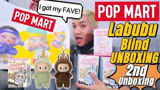 MY 2ND POPMART BLIND UNBOXING: LABUBU MACARON + CRY BABY CRYING AGAIN. Did I get a SECRET LABUBU?