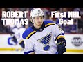 Robert Thomas #18 (St. Louis Blues) first NHL goal Nov 21, 2018