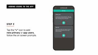 How to add users - Lemaar smart lock - Grid Connect smart home platform mobile App
