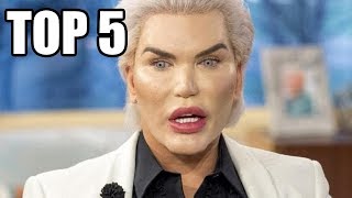 TOP 5 - Lidí, kteří prošli plastickou operací, aby vypadali jako celebrity