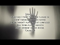 Zayn - Fingers (Lyrics)