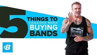 5 Things To Consider When Buying Resistance Bands | James Grage