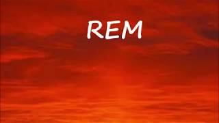 REM - Begin the Begin - Lyrics